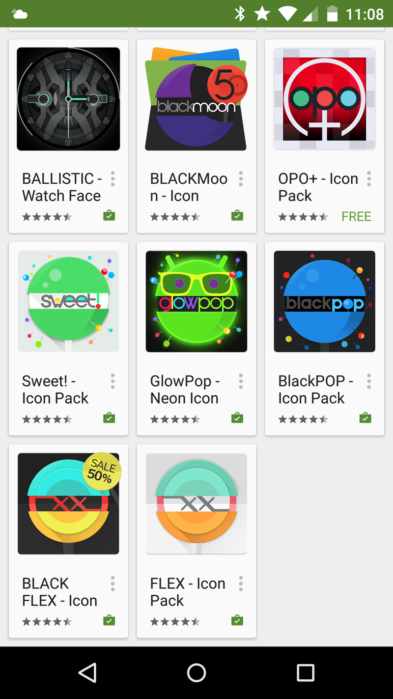 Illustration for article titled Android App/Developer Review: ICONIC Themes